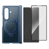 Supcase UB Aero MagSafe Hülle für Samsung Galaxy Z Fold 8 Ultra mit gehärtetem Glas und Privacy-Glas, Aramid Blue