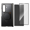 Supcase UB Aero MagSafe Hülle für Samsung Galaxy Z Fold 8 Ultra mit gehärtetem Glas und Privacy-Glas, Aramid Black