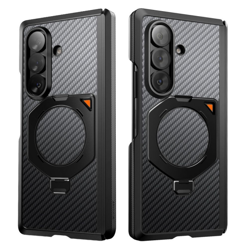 Supcase UB Aero MagSafe Hülle für Samsung Galaxy Z Fold 8 Ultra mit gehärtetem Glas und Privacy-Glas, Aramid Black