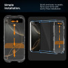 Tech-Protect Quick Set+ Displayschutz aus gehärtetem Glas für Apple iPhone 15 / 16, schwarz (2 Stück)