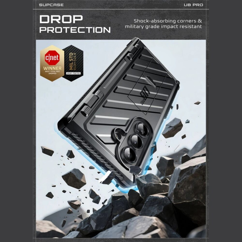 Supcase Unicorn Beetle Pro Hülle für Samsung Galaxy Z Fold 7, Schwarz