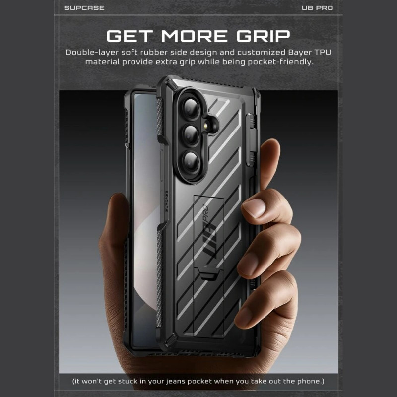 Supcase Unicorn Beetle Pro Hülle für Samsung Galaxy Z Fold 7, Schwarz
