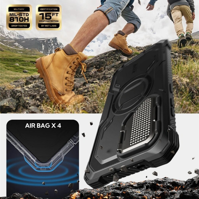 Supcase IBLSN ArmorBox Mag MagSafe Hülle für Samsung Galaxy S25 Ultra, Schwarz