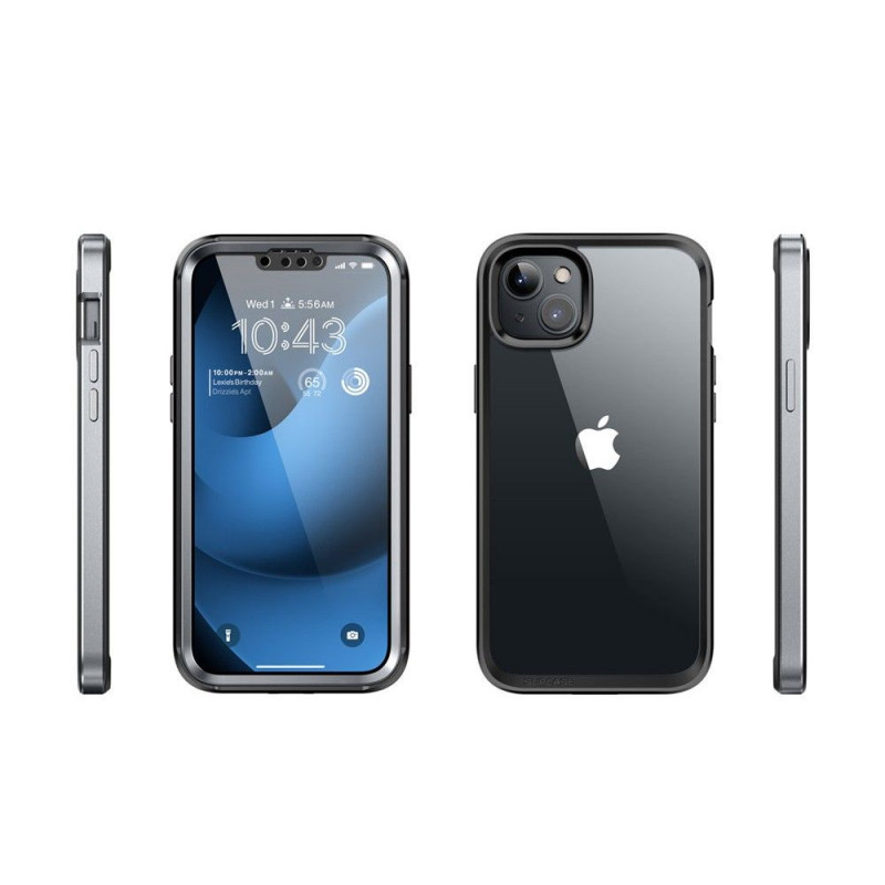 Supcase Edge XT Hülle für Apple iPhone 14 Plus / 15 Plus, Schwarz