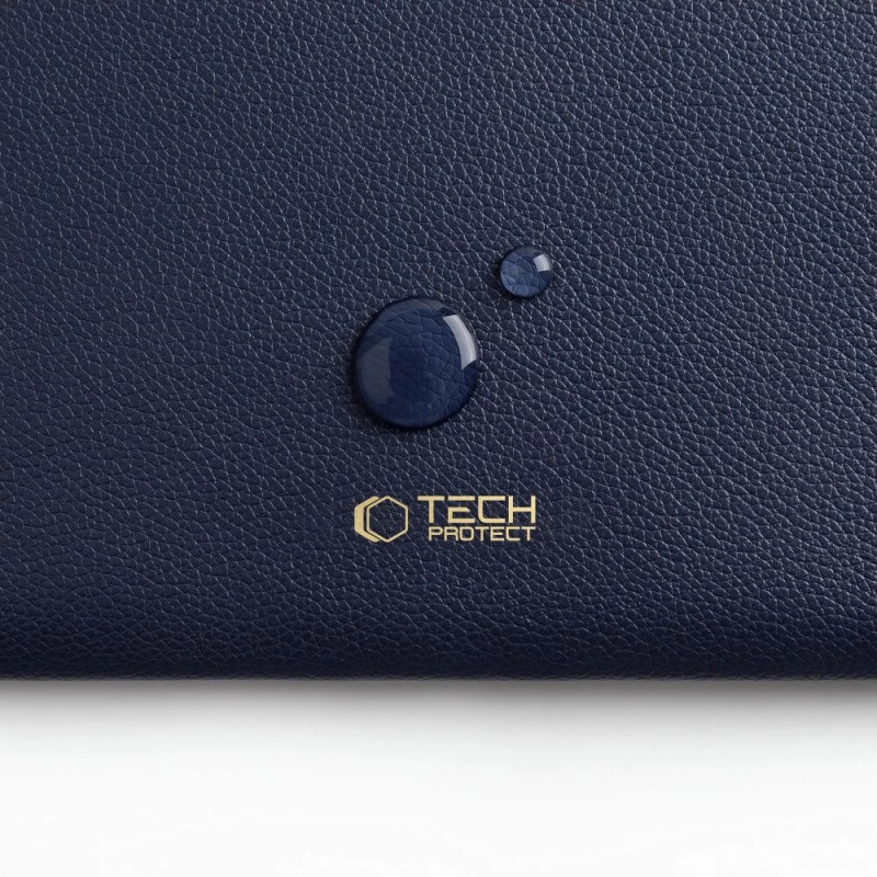 Tech-Protect Fleece Laptophülle 15-16", Navy Blue
