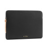Tech-Protect Fleece Laptophülle 15-16", Schwarz