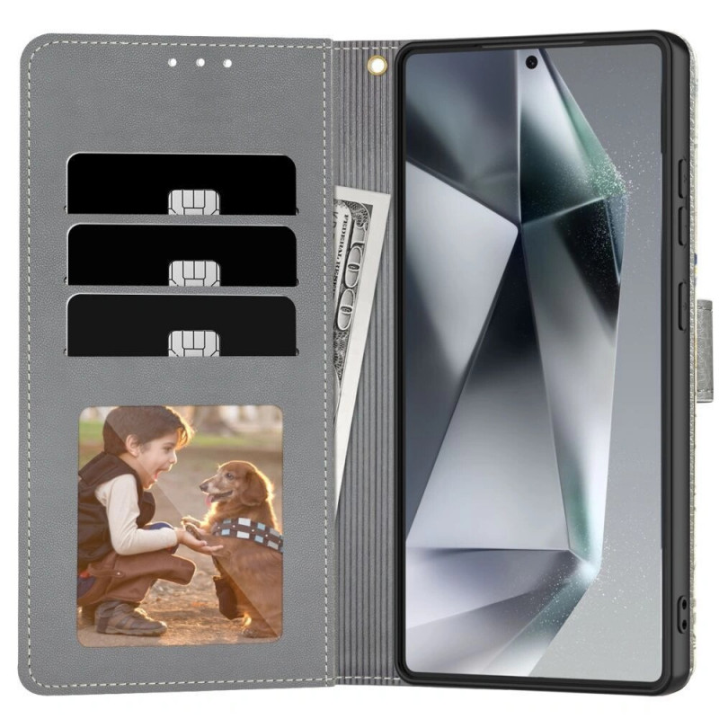 Tech-Protect Wallet Case für Samsung Galaxy A57 5G, Spring Flowers