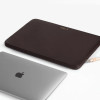 Tech-Protect Fleece Laptophülle 13-14", Chocolate (Brown)