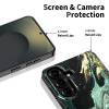 Tech-Protect Lamano MagSafe Hülle für Samsung Galaxy A57 5G, Schwarz und Grün