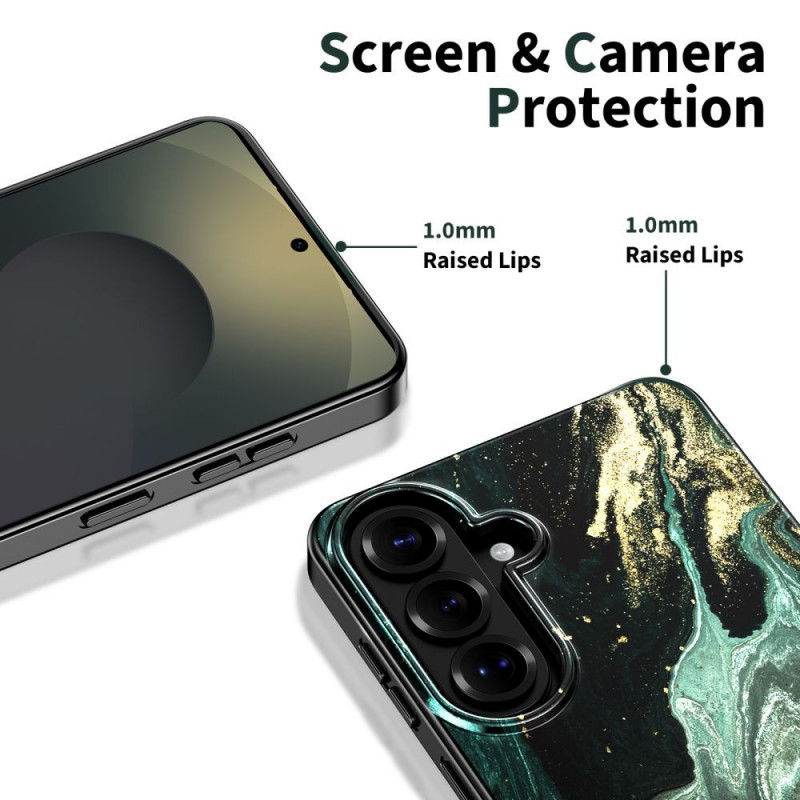 Tech-Protect Lamano MagSafe Hülle für Samsung Galaxy A57 5G, Schwarz und Grün