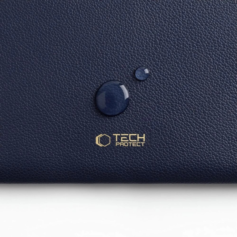 Tech-Protect Fleece Laptophülle 13-14", Navy Blue