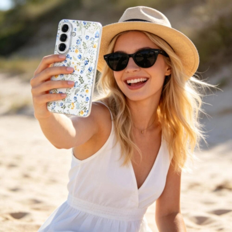 Tech-Protect FlexAir Hülle für Samsung Galaxy A37 5G, Spring Flowers