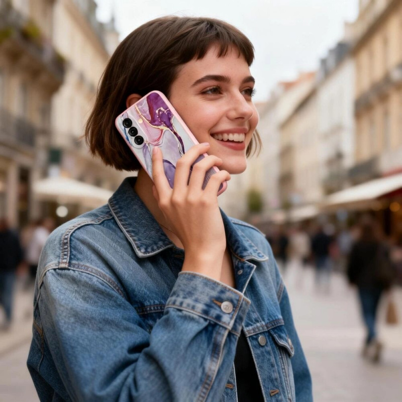 Tech-Protect Icon Hülle für Samsung Galaxy A37 5G, Marble