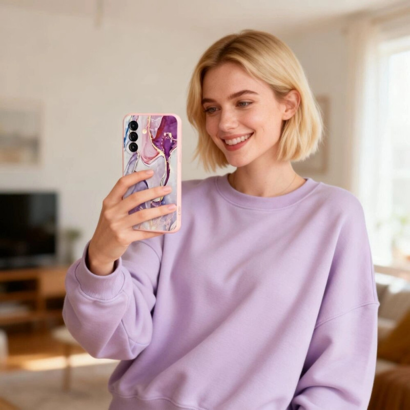 Tech-Protect Icon Hülle für Samsung Galaxy A37 5G, Marble
