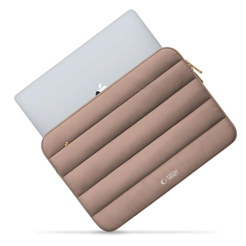 Tech-Protect Fluffy Laptophülle 15-16", Walnut (Brown)
