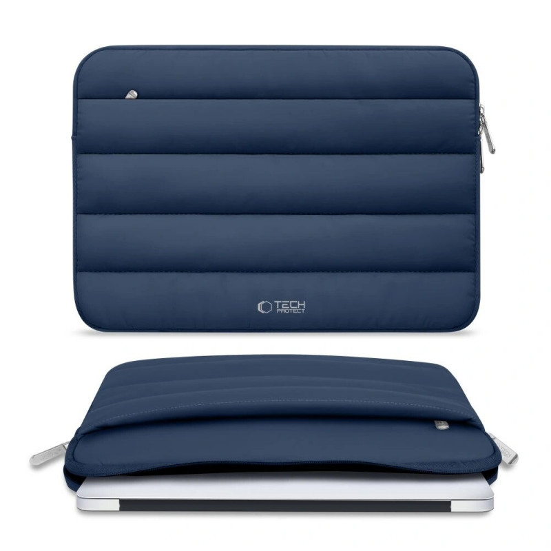 Tech-Protect Fluffy Laptophülle 13-14" Navy Blue