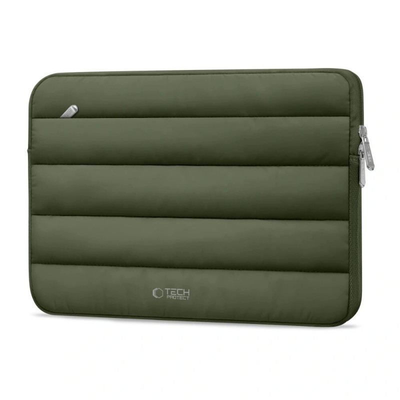 Tech-Protect Fluffy Laptophülle 15-16", Army Green