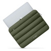 Tech-Protect Fluffy Laptophülle 13-14", Army Green