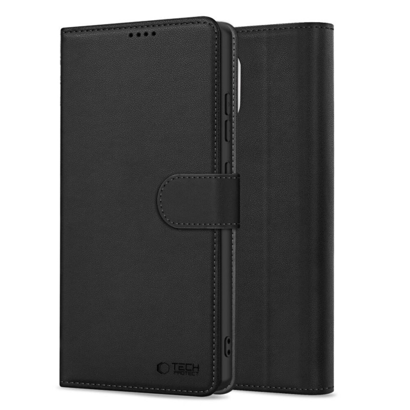 Tech-Protect Wallet Case für Samsung Galaxy A36 / A56 / A37 5G, Schwarz