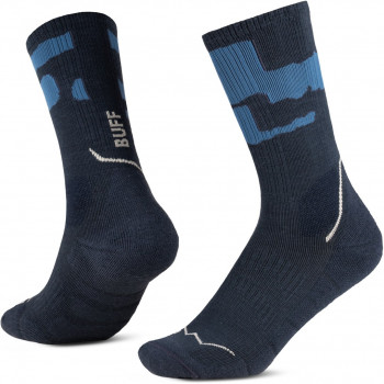 Buff Merino MW Crew Socken MWC2, Night Blue, L