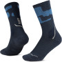 Buff Merino MW Crew Socken MWC2, Night Blue, L