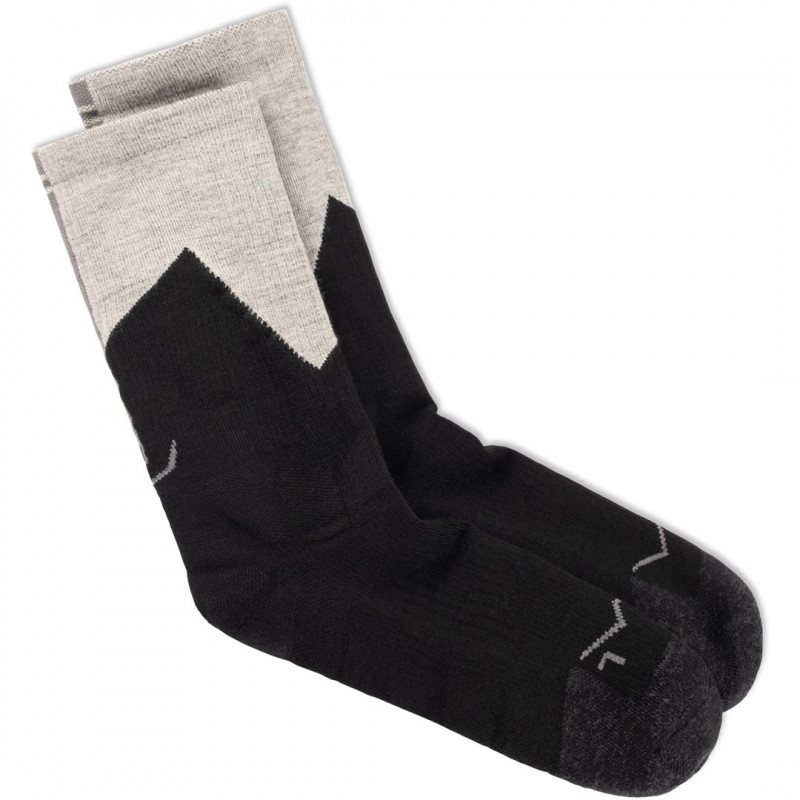 Buff Merino MW Crew Socken MWC1, Schwarz, L