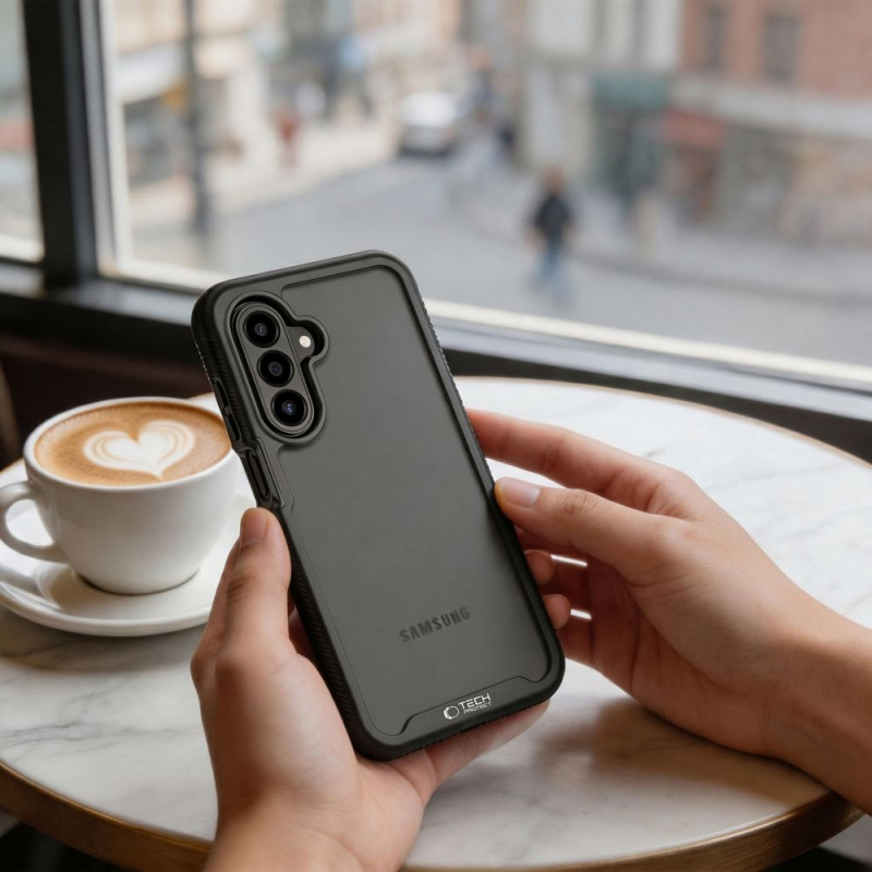 Tech-Protect Defense Hülle für Samsung Galaxy A36 / A56 / A27 / A37 5G, Mattschwarz