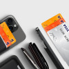 Tech-Protect MagWallet MagSafe Universelle Magnetische Karten- oder Dokumentenhülle, Schwarz