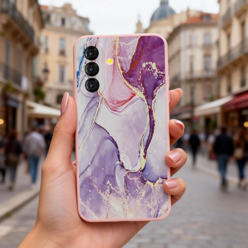 Tech-Protect Icon Hülle für Samsung Galaxy A27 5G, Marble