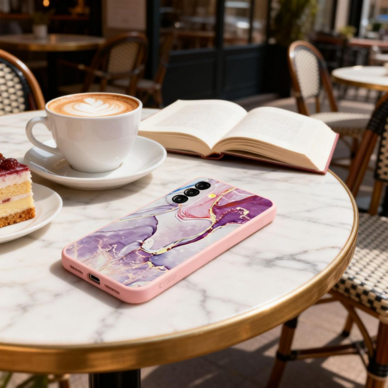Tech-Protect Icon Hülle für Samsung Galaxy A27 5G, Marble