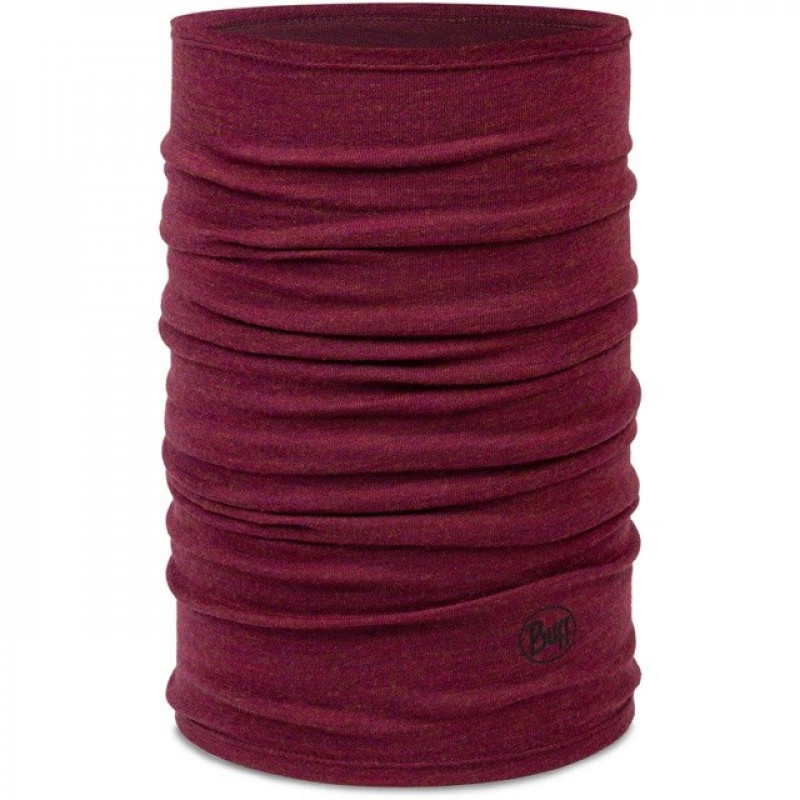Buff Merino Midweight Multifunktionsschal, Melange Tibetan Red