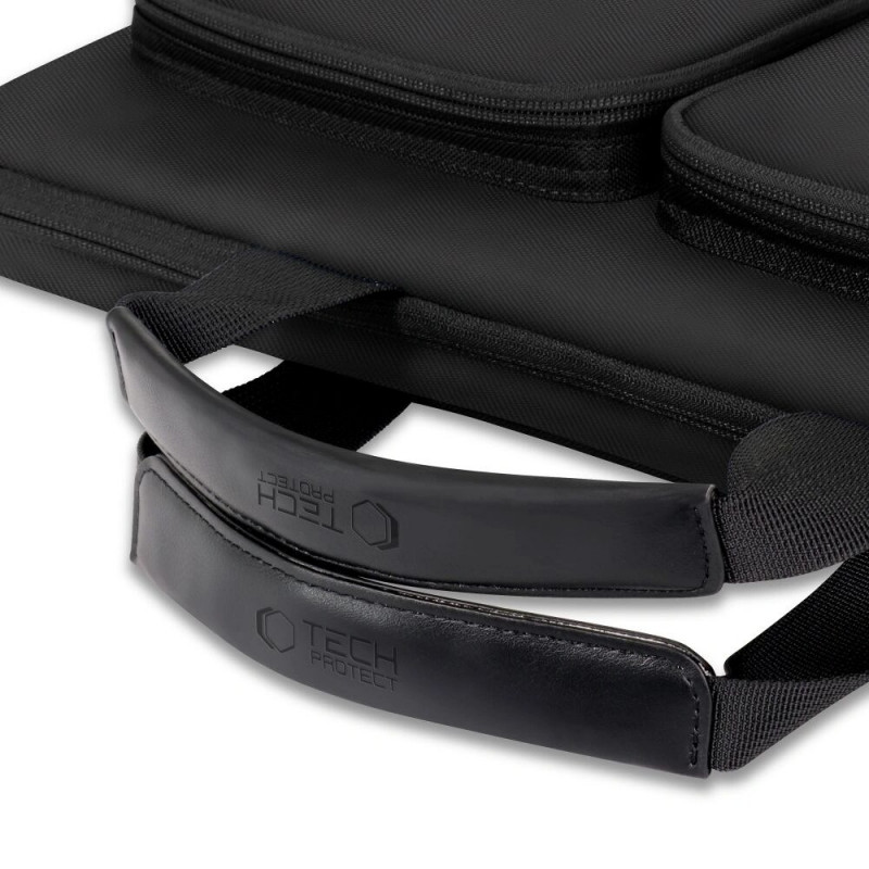 Tech-Protect Defender Bag Laptoptasche 17", Schwarz