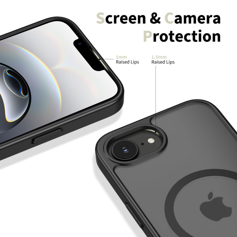 Tech-Protect BasicMag MagSafe Hülle für Apple iPhone 16e / 17e, Mattschwarz