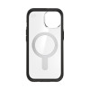 Speck Presidio Perfect-Clear ClickLock & MagSafe SPK526 Hülle für Apple iPhone 15 / 14 / 13, Clear / Frosted Black / Slate Grey