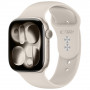 Tech-Protect Silikonarmband für Apple Watch 8 / 9 / 10 / 11 / 12 / SE / Ultra 44/45/46/49 mm, Starlight