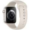 Tech-Protect Silikonarmband für Apple Watch 8 / 9 / 10 / 11 / 12 / SE / Ultra 44/45/46/49 mm, Starlight
