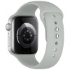 Tech-Protect Silikonarmband für Apple Watch 8 / 9 / 10 / 11 / 12 / SE / Ultra 44/45/46/49 mm, Lunar Grey