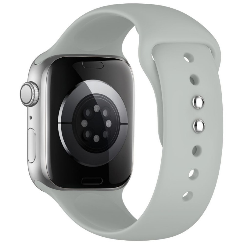 Tech-Protect Silikonarmband für Apple Watch 8 / 9 / 10 / 11 / 12 / SE / Ultra 44/45/46/49 mm, Lunar Grey