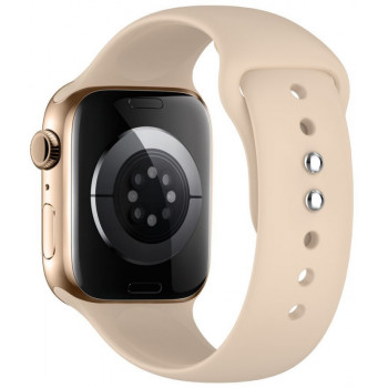 Tech-Protect Silikonarmband für Apple Watch 8 / 9 / 10 / 11 / 12 / SE / Ultra 44/45/46/49 mm, Walnut