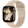 Tech-Protect Silikonarmband für Apple Watch 8 / 9 / 10 / 11 / 12 / SE / Ultra 44/45/46/49 mm, Walnut