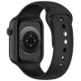 Tech-Protect Silikonarmband für Apple Watch 8 / 9 / 10 / 11 / 12 / SE / Ultra 44/45/46/49 mm, Schwarz