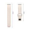 Tech-Protect Silicone Line Apple Watch 8 / 9 / 10 / 11 / 12 / SE / Ultra 44/45/46/49 mm Armband, Stone