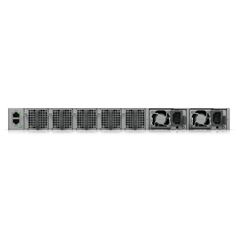 Ubiquiti UniFi Switch 32x QSFP28 100 Gbit, managed, 19" rack-mountable, 1,3" Touchscreen