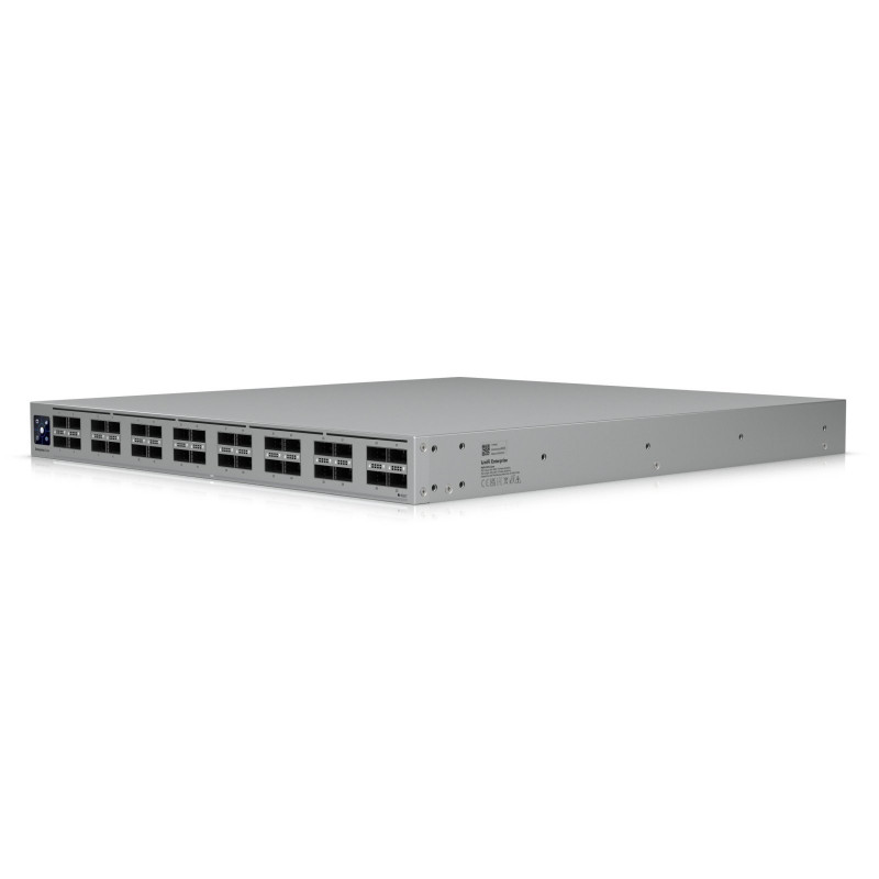 Ubiquiti UniFi Switch 32x QSFP28 100 Gbit, managed, 19" rack-mountable, 1,3" Touchscreen