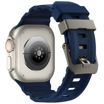 Tech-Protect Motion Apple Watch 8 / 9 / 10 / 11 / 12 / SE / Ultra 44/45/46/49 mm Armband, Nautical Blue