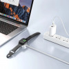 Tech-Protect MC02 UltraBoost Magnetisches Ladegerät USB-A Kabel 100 cm für Apple Watch, Weiß
