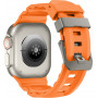 Tech-Protect Motion Apple Watch 8 / 9 / 10 / 11 / 12 / SE / Ultra 44/45/46/49 mm Armband, Signal Orange