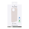Puro ICON Antimicrobial Cover für Apple iPhone 14 Plus / 15 Plus, Pink Sand