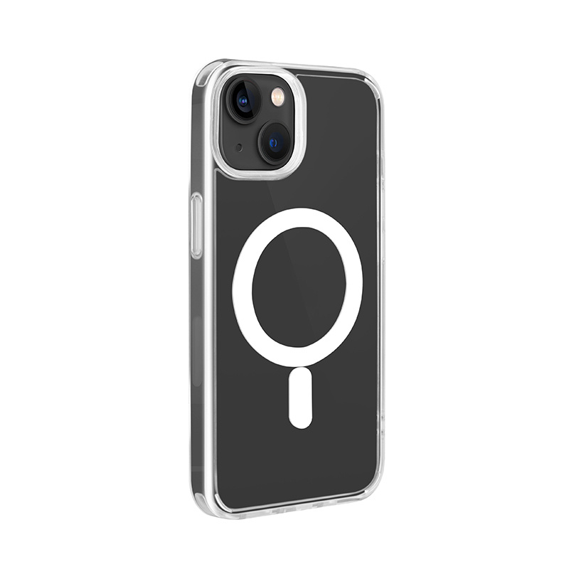 Puro Litemag MagSafe Hülle für Apple iPhone 14 Plus / 15 Plus, Transparent