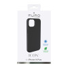 Puro ICON Antimicrobial Cover für Apple iPhone 14 Plus / 15 Plus, Schwarz